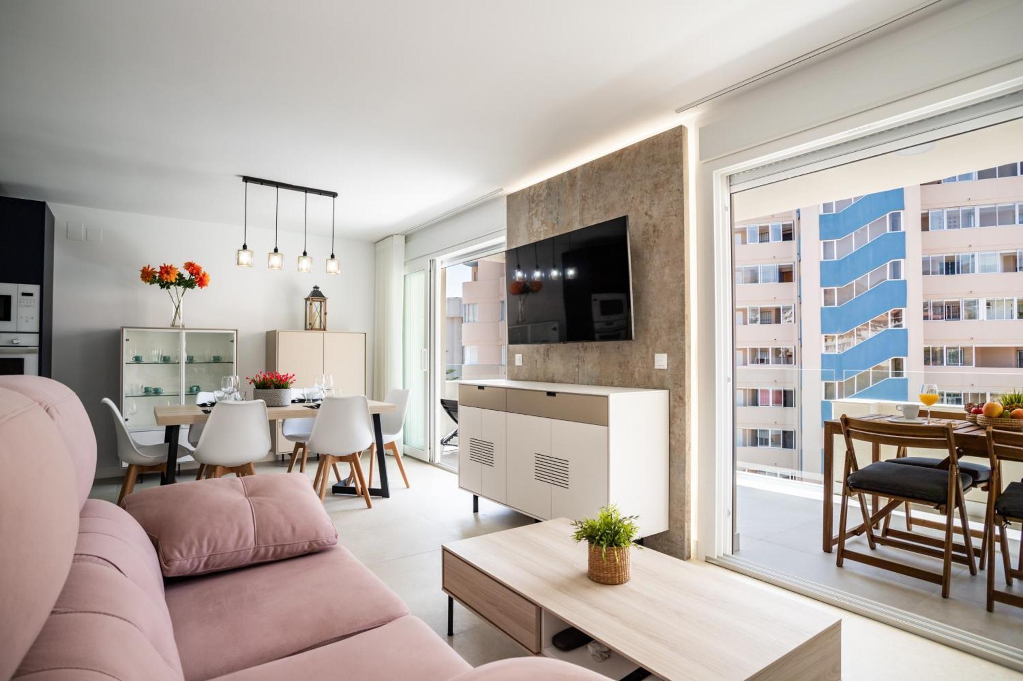 Apartamento Sur Del Sol 3 Hab Y 2 Wc Con Gran Terraza Y Piscina A Pasos De La Playa *