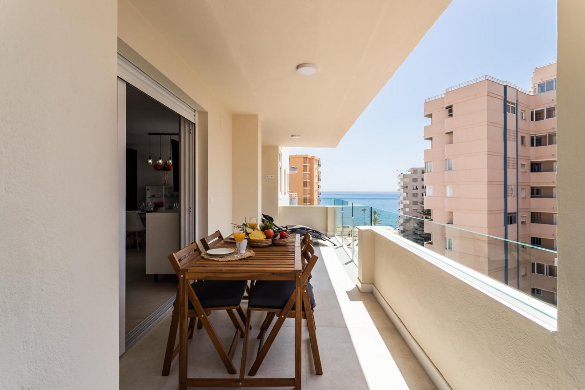 Apartment Sur Del Sol 3 Hab Y 2 Wc Con Gran Terraza Y Piscina A Pasos De La Playa *